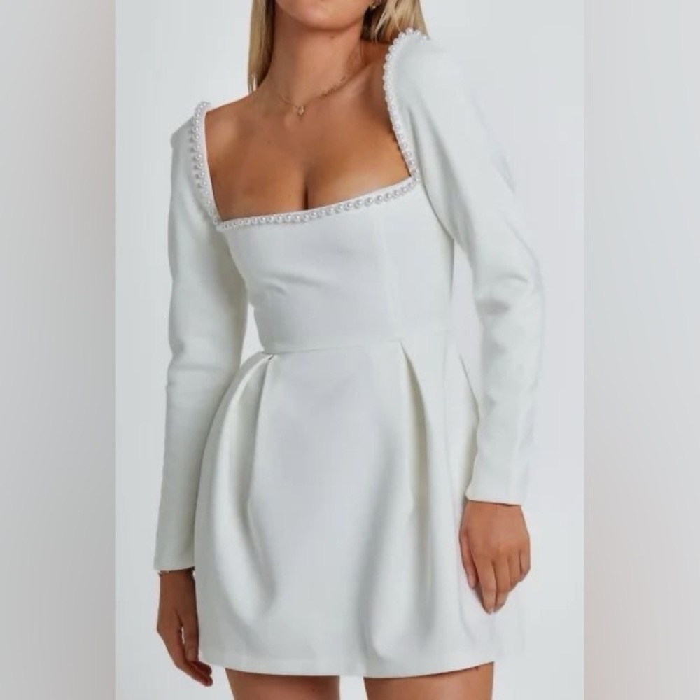 Odd Muse 🤍 The Ultimate Muse Pearl Dress - XL / 10